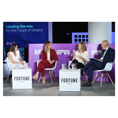 Panel discussion with Helen Alexiou in Most Powerful Women event