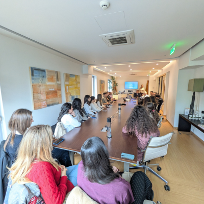 image from class with law students