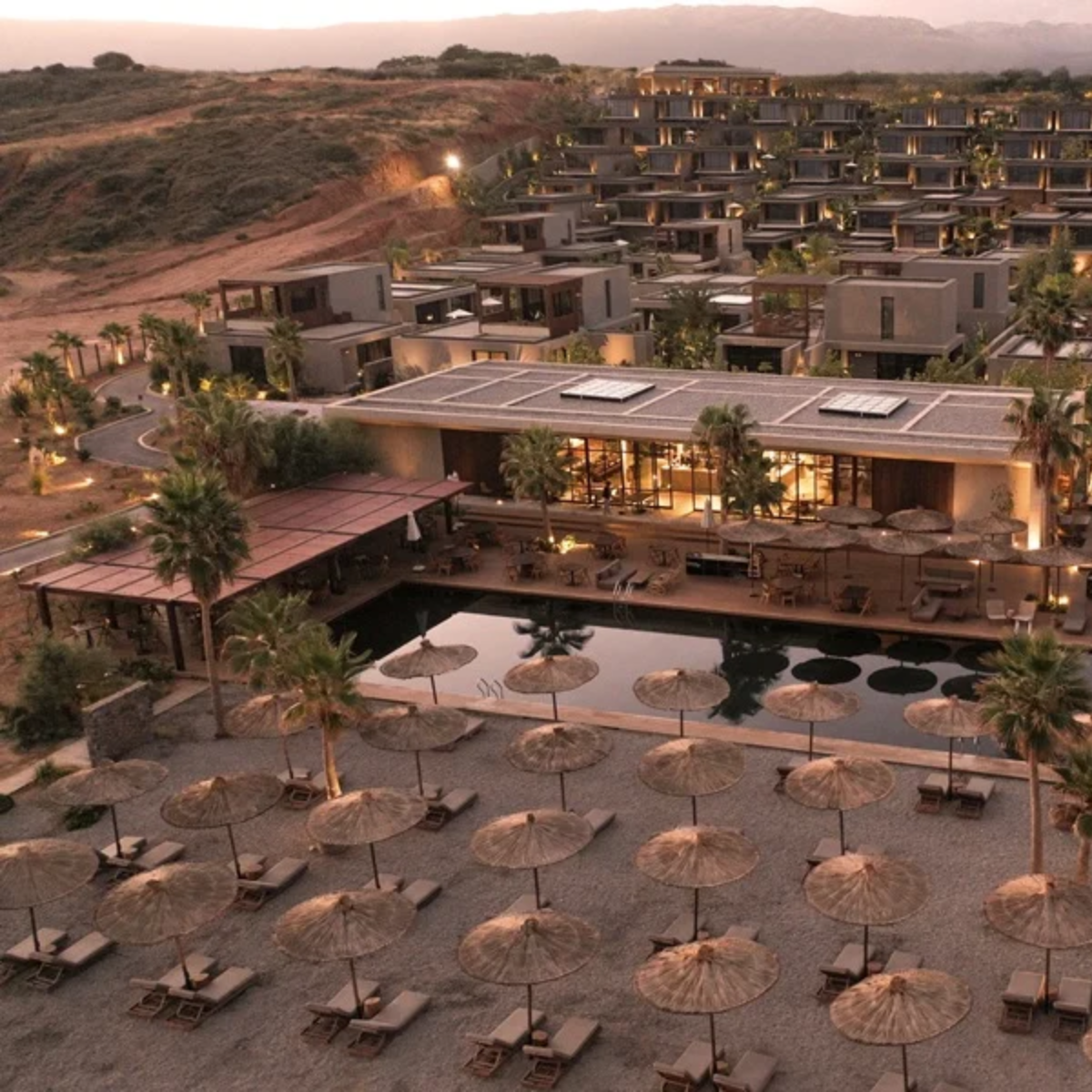 View from above of Domes Zeen Chania